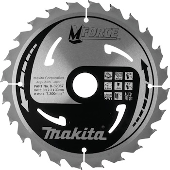 Makita TCT list za testeru MForce 210mm B-32057 Makita TCT list za testeru MForce 210mm B-32057