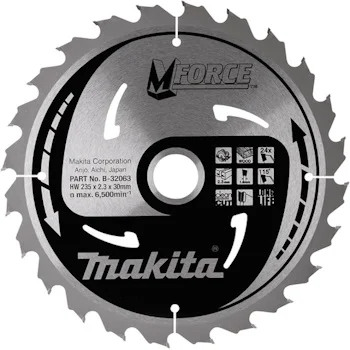 Makita TCT list za testeru MForce 235mm B-32063 Makita TCT list za testeru MForce 235mm B-32063