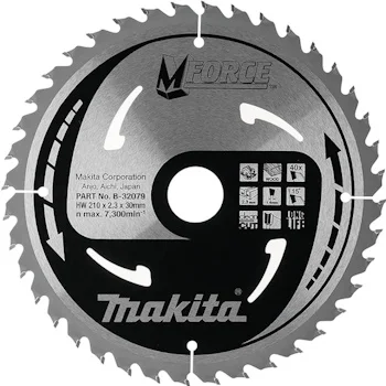 Makita TCT list za testeru MForce 210mm B-32079 Makita TCT list za testeru MForce 210mm B-32079