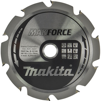 Makita TCT list za testeru MAKForce 165mm B-32100 Makita TCT list za testeru MAKForce 165mm B-32100