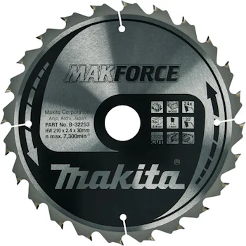 Makita TCT list za testeru MAKForce 210mm B-32253 Makita TCT list za testeru MAKForce 210mm B-32253