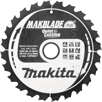 Makita TCT list za testeru MAKBlade Plus 216mm B-32443 Makita TCT list za testeru MAKBlade Plus 216mm B-32443