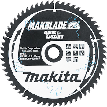 Makita TCT list za testeru MAKBlade Plus 190mm B-32580