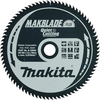 Makita TCT list za testeru MAKBlade Plus 260mm B-32655 Makita TCT list za testeru MAKBlade Plus 260mm B-32655