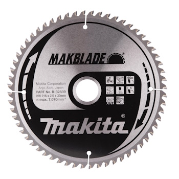 Makita TCT list za testeru MAKBlade 216mm B-32839 Makita TCT list za testeru MAKBlade 216mm B-32839