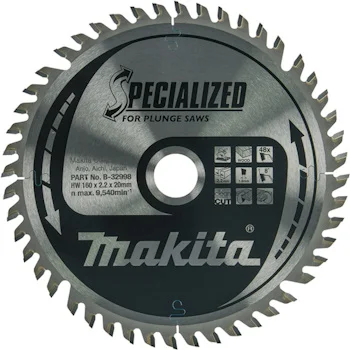 Makita list za testeru od tvrdog metala 160mm B-32998