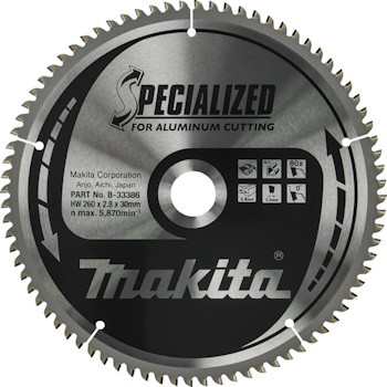 Makita TCT Specialized list za testeru 260mm B-33386