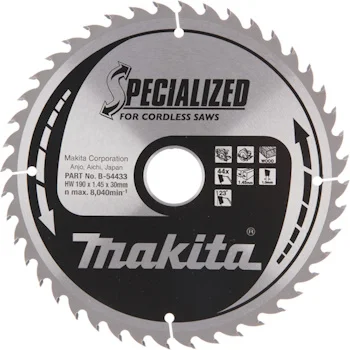 Makita TCT list testere 190mm B-54433