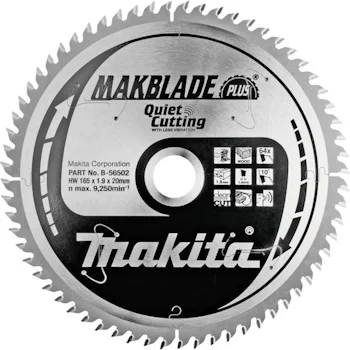 Makita list za testeru od tvrdog metala AC/DC 165mm B-56502 Makita list za testeru od tvrdog metala AC/DC 165mm B-56502