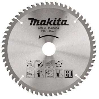 Makita TCT list testere 210mm D-65604 Makita TCT list testere 210mm D-65604