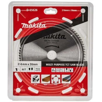 Makita TCT list testere 216mm D-65626-1