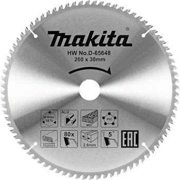 Makita TCT list testere 355mm D-65707 Makita TCT list testere 355mm D-65707