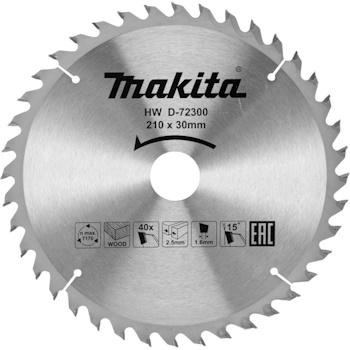 Makita T.C.T list za testeru 210mm D-72300 Makita T.C.T list za testeru 210mm D-72300