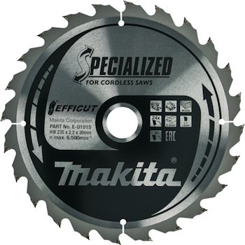 Makita TCT Efficut list za testeru 235mm E-01915 Makita TCT Efficut list za testeru 235mm E-01915