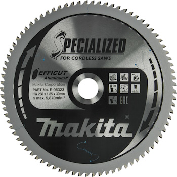 Makita TCT Efficut list za testeru 260mm E-06323 Makita TCT Efficut list za testeru 260mm E-06323