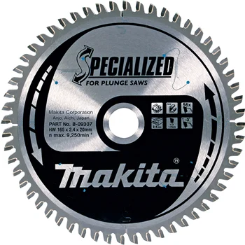 Makita list za testeru od tvrdog metala sa 60 zubaca 190/30 mm B-09597 Makita list za testeru od tvrdog metala sa 60 zubaca 190/30 mm B-09597