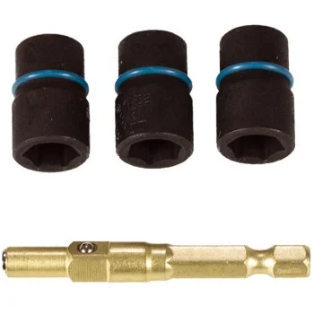 Makita magnetni držač umetaka i nasadni ključ 10mm 1+3 B-40375