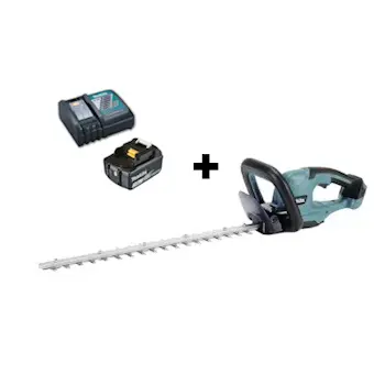 Makita DUH507Z akumulatorske makaze za živu ogradu 18V LXT (50 cm) + set baterija BL1830B + punjač DC18RC 191A24-4