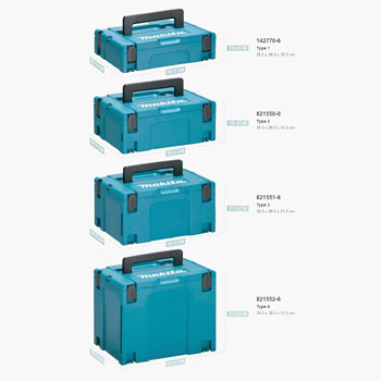 Makita kolica za alat Packout 1-2-3-4 sistem-1