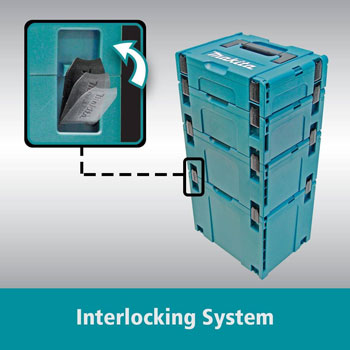 Makita kolica za alat Packout 1-2-3-4 sistem-4
