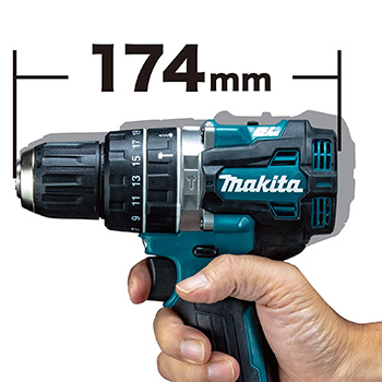 Makita akumulatorska udarna bušilica-odvijač XGT 40V 2,5Ah HP002GD201-6