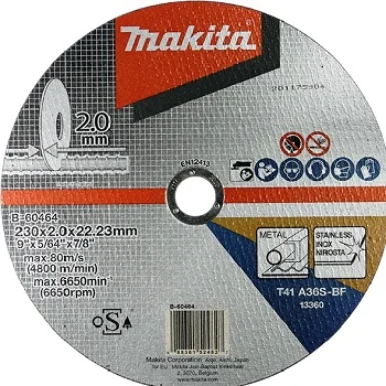 Makita rezna ploča za metal i Inox B-60464 Makita rezna ploča za metal i Inox B-60464