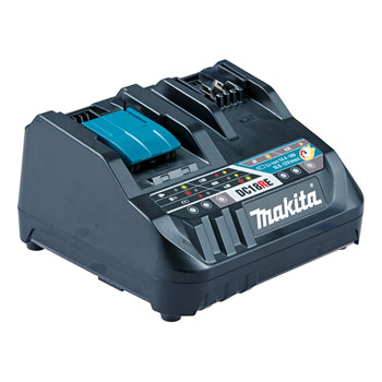 Makita set 7a (2 x BL1830B + DC18RE)-1