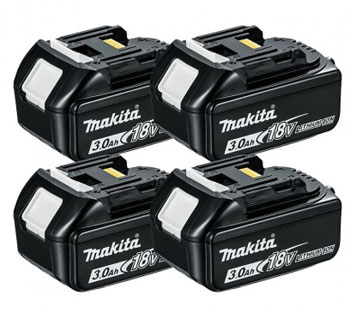 Makita SET 198830-2 akumulatorska ugaona brusilica DGA504Z (MakPac 4) + 4x baterija BL1830B Makita SET 198830-2 akumulatorska ugaona brusilica DGA504Z (MakPac 4) + 4x baterija BL1830B