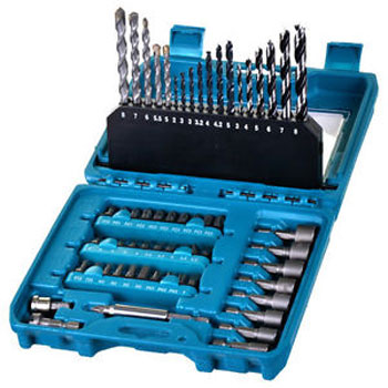 Makita 60 delova komplet za bušilice P-90358 Makita 60 delova komplet za bušilice P-90358