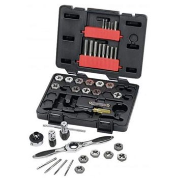 Makita 40 delni set metričkih ureznica i nareznica B-65838 Makita 40 delni set metričkih ureznica i nareznica B-65838