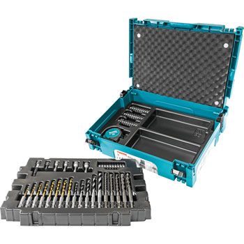 Makita 65-delni komplet Makpac serije za SDS-PLUS udarne bušilice B-69478