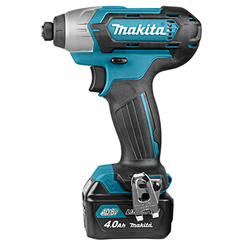 Makita CXT set - akumulatorska bušilica-odvijač DF333DZ + akumulatorski udarni odvijač TD110DZ + punjač + 2 baterije 4.0Ah + torba CLX224SM-6