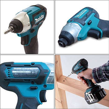 Makita CXT set - akumulatorska bušilica-odvijač DF333DZ + akumulatorski udarni odvijač TD110DZ + punjač + 2 baterije 4.0Ah + torba CLX224SM-7