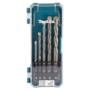 Makita 5-delni set burgija za beton 4-10mm D-72877