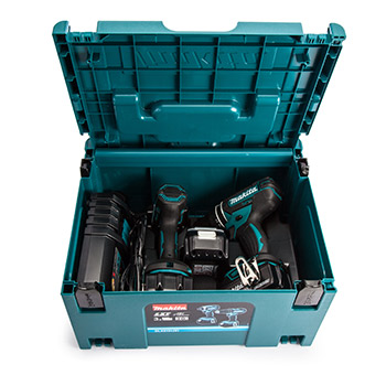 Makita set akumulatorska udarna bušilica + udarni odvijač DLX2131JX1-5