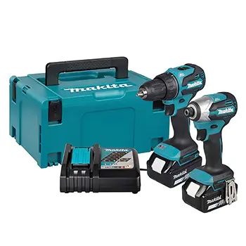 Makita akumulatorski set DLX2577TJ 18 V LXT, DDF490 + DTD158, 2×5,0 Ah, MAKPAC 3 Makita akumulatorski set DLX2577TJ 18 V LXT, DDF490 + DTD158, 2×5,0 Ah, MAKPAC 3