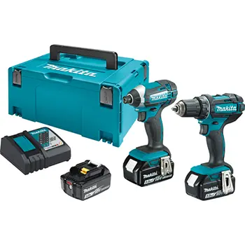 Makita akumulatorski set DLX2577TJ 18 V LXT, DDF490 + DTD158, 2×5,0 Ah, MAKPAC 3-1 Makita akumulatorski set DLX2577TJ 18 V LXT, DDF490 + DTD158, 2×5,0 Ah, MAKPAC 3-1