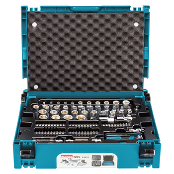 Makita set ručnog alata i umetaka 120-delni u MAKPAC kutiji za alat E-08713 Makita set ručnog alata i umetaka 120-delni u MAKPAC kutiji za alat E-08713