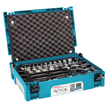 Makita set ručnog alata i umetaka 120-delni u MAKPAC kutiji za alat E-08713-2
