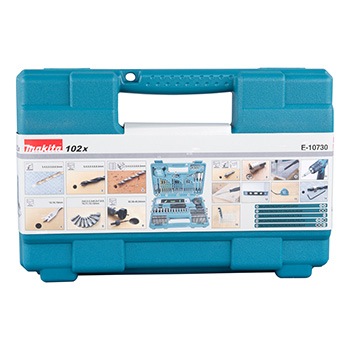 Makita komplet burgija i umetaka za vijke od 102 dela E-10730-4