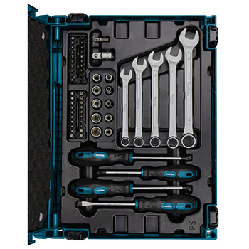 Makita set ručnog alata 87-delni u MAKPAC kutiji za alat E-11542 Makita set ručnog alata 87-delni u MAKPAC kutiji za alat E-11542