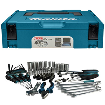 Makita set ručnog alata 87-delni u MAKPAC kutiji za alat E-11542-5