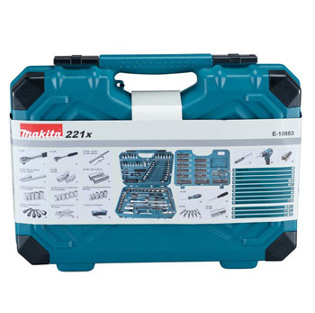 Makita 221-delni komplet ručnog alata i umetaka E-10883