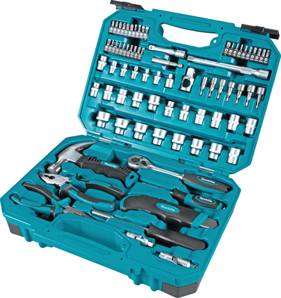 Makita 76-delni komplet ručnog alata E-10899