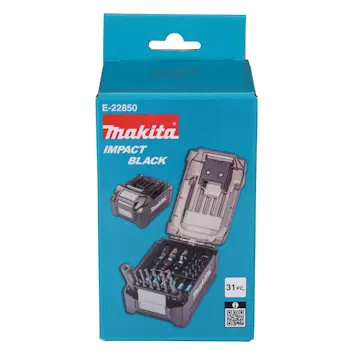 Makita set bitova Impact Black u XGT baterijsko oblikovanom koferu 31/1 E-22850-4