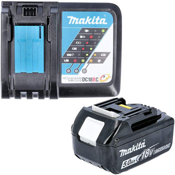 Makita set baterija BL1850B + brzi punjač DC18RC Makita set baterija BL1850B + brzi punjač DC18RC