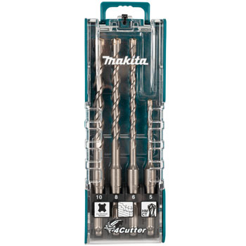 Makita set višenamenskih burgija SDS-Plus 4 komada E-14249 Makita set višenamenskih burgija SDS-Plus 4 komada E-14249