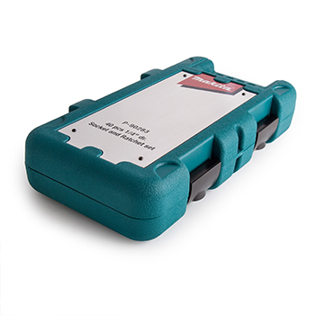 Makita komplet sa nasadnim ključevima i račnom 40 delova P-90283 Makita komplet sa nasadnim ključevima i račnom 40 delova P-90283
