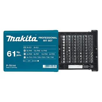 Makita set umetaka za vijke 61 komad P-70144 Makita set umetaka za vijke 61 komad P-70144