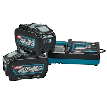 Makita starter set XGT (2 x 5Ah BL4050F + brzi punjač DC40RA) 1911V6-0 Makita starter set XGT (2 x 5Ah BL4050F + brzi punjač DC40RA) 1911V6-0